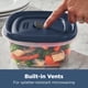 thumbnail image 4 of Recipientes Rubbermaid Easy Find para almacenar alimentos, 26 unidades, azules, 4 of 5