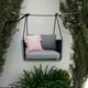 thumbnail image 2 of Silla Colgante Mecedora Monaco Gris Dark, 2 of 11