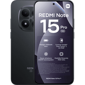 Xiaomi - Redmi Note 15 Pro 256Gb 8Gb Ram 5G - Negro