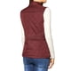 thumbnail image 2 of INSPIRE CHIC Chalecos de Abrigo para Mujer Cuello Alto Chaleco Acolchado con Cremallera Rojo Vino XL, 2 of 7