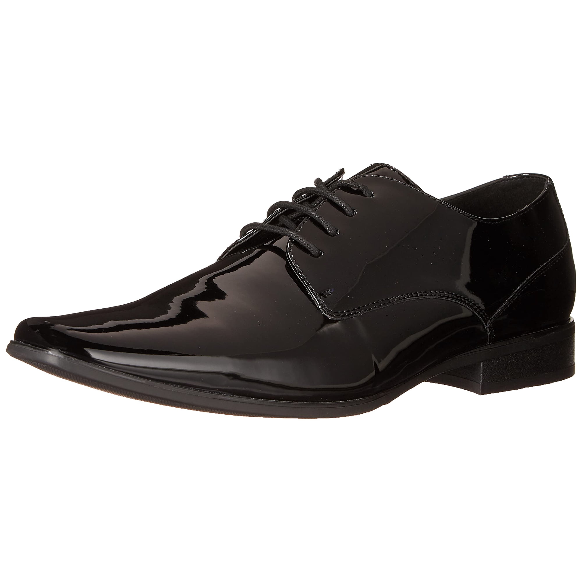 Zapatos Calvin Klein Brodie Mocasines Para Hombre Negros Patent 967