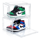 thumbnail image 2 of Caja Organizador de Zapatos Zapatera Apilable Cubo Para Calzado Apertura Lateral, 2 of 4