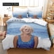 thumbnail image 1 of Fashion Lana Del Rey Bedding Set Boys Girls Duvet Cover Pillowcase Bed Adult Bedroom, 1 of 5