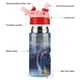 thumbnail image 3 of El expreso polarBotella de Agua con Tapa Pop Top de Un Toque, Acero Inoxidable, a Prueba de Fugas, para Deportes, Botella Infantil rosa 12 oz, 3 of 6