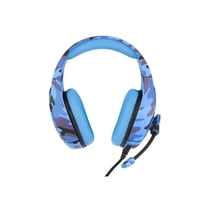 Importclick - Audífonos Gamer Alámbrico Camuflaje Azul