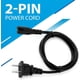 thumbnail image 3 of Cable de Alimentación LORDTRONICS 6 m 2 Clavijas Figura 8 125V, 3 of 4