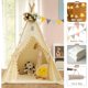 thumbnail image 3 of Carpa Tipi WIRHAO 47 x 47 x 52 pulgadas con colchoneta, 3 of 3