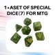 thumbnail image 3 of Tapete de juego Partypda para MTG, TCG y DND con bolsa de almacenamiento y 7 dados, 3 of 6
