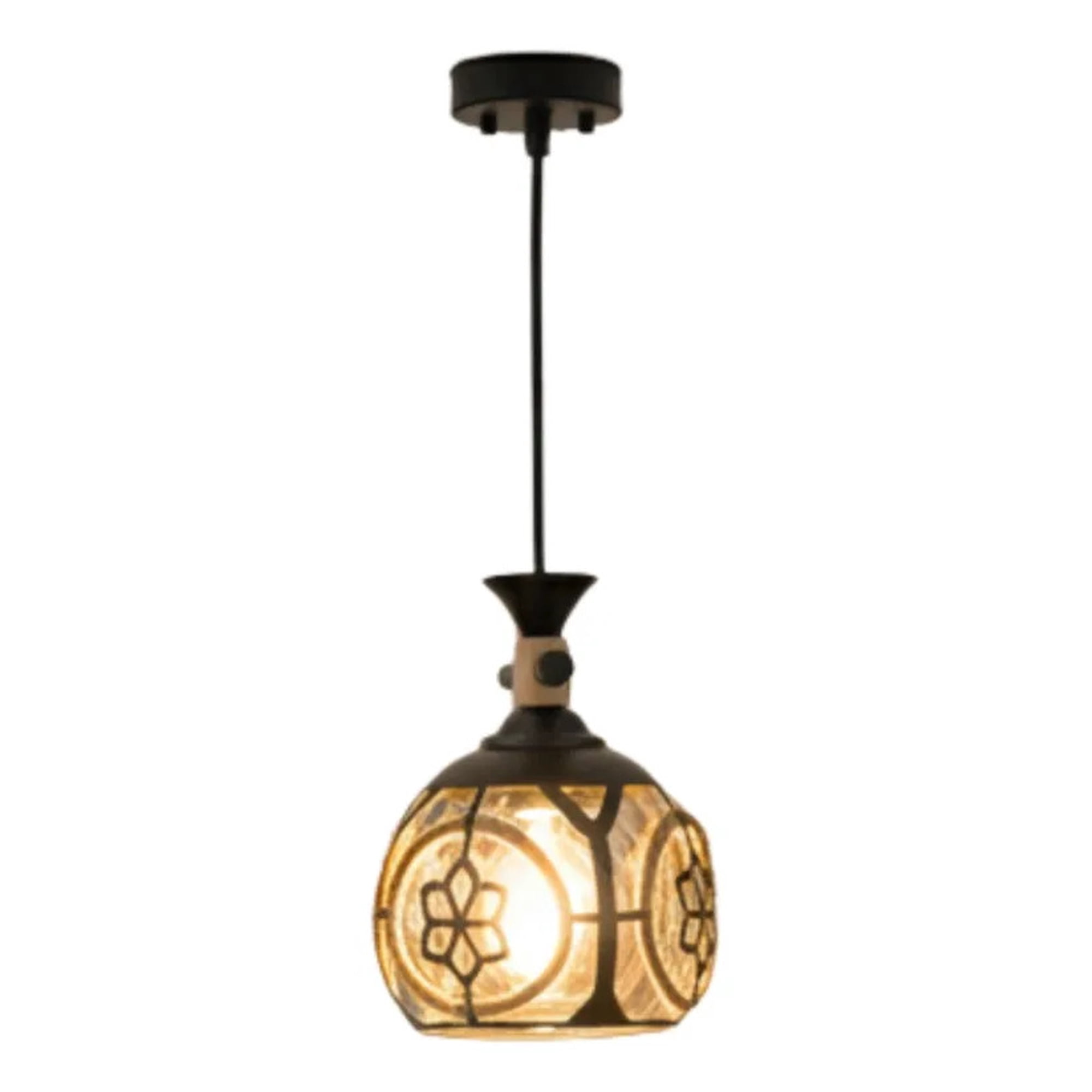 Genérico - Lámpara Colgante Vintage Diseño Enrejado Estilo Retro Jhn