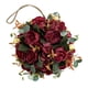 thumbnail image 3 of Bola De Flores Guirnalda De Flores Decoración De La Boda Para La Habitación Hogar Rojo, 3 of 5