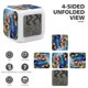 thumbnail image 3 of Rio theme 7 colors Alarm Clock Digital LED Alarm Clock Gifts for kids friends family, 3 of 6