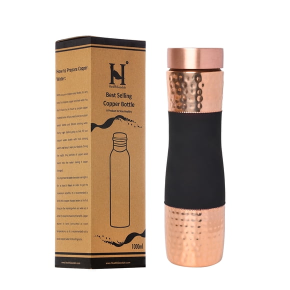 Botella HealthGoodsIn de Cobre Boca Ancha 1000 ml