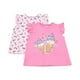 thumbnail image 1 of Polera Bebe Niña Bipack Fucsia Corona, 1 of 5