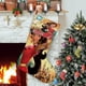 thumbnail image 1 of Elena de Avalor Tema: Calcetines de Navidad, fino lino blanco para colgar en escaleras y chimenea, decoración navideña para el hogar, regalo de Navidad. 45cm × 32cm, 1 of 5