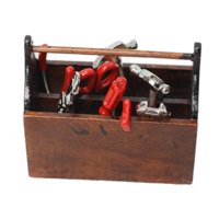 Bothyi - Caja De Herramientas Para Reparación De Casas De Muñecas A Escala 1/12, Accesorios Realistas Para Manualidades Y Escenas En Miniatura