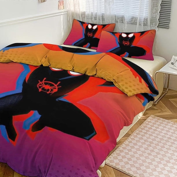 Ropa de cama Spidean para niños, hombres y mujeres, tamaño individual, funda nórdica y fundas de almohada.