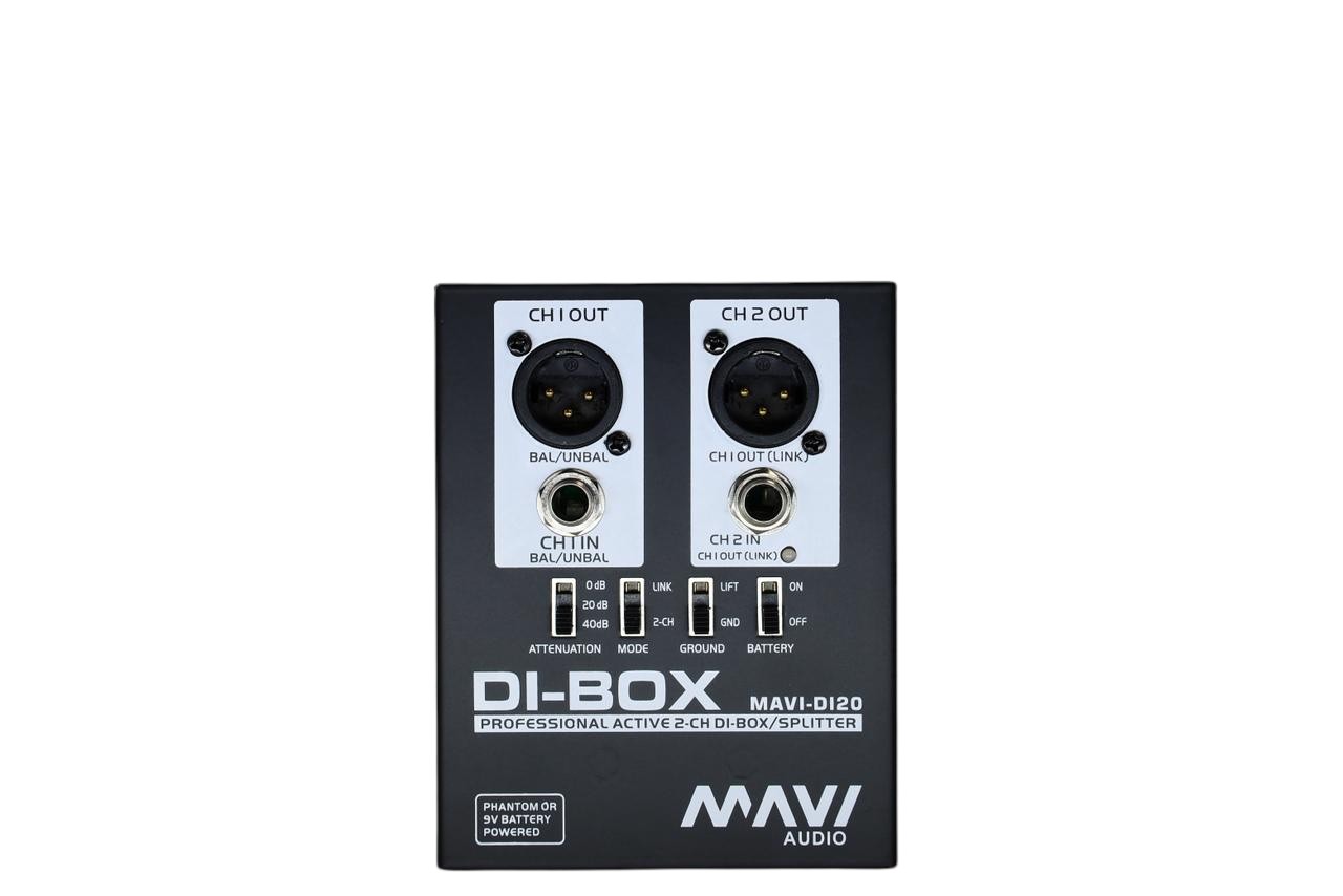 Caja Activa 2 Canales Di-20 Mavi