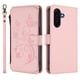 thumbnail image 2 of Funda Cartera Mariposa para [Samsung Galaxy A57] con Soporte y Cremallera Rosa, 2 of 6