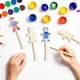 thumbnail image 4 of Palitos de manualidades Lesnala 13,5 × 4 cm, 100 piezas, forma de figuras humanas, 4 of 7