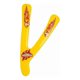 thumbnail image 1 of Boomerang De Plastico Bumeran Frisbee Juego Exterior Camping Amarillo, 1 of 4