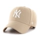 thumbnail image 1 of Gorra Snapback Ajustable 47 MVP New York Yankees Caqui, 1 of 3