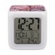 thumbnail image 1 of Flor de Cerezo theme 7 colors Alarm Clock Digital LED Alarm Clock Gifts for kids friends family, 1 of 6