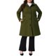 thumbnail image 4 of GRACE & GRANDEUR Abrigos de Invierno para Mujer Tallas Grandes Chaquetas de Un Solo Pecho Abrigos Largos 4X Verde Militar, 4 of 8