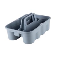 Magideal - Estuche De Transporte Para Herramientas De Limpieza - Cesta De Almacenamiento Con Compartimentos Y Asa A Prueba De Caídas - Cesta De Recolección De He Pequeño