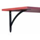 thumbnail image 1 of Soporte de estante Knape & Vogt RP-0053-10BK 25 cm negro, 1 of 1