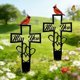 thumbnail image 1 of Placa conmemorativa metal cementerio recuerdo cardenal estaca tumba decoración exterior, 1 of 6