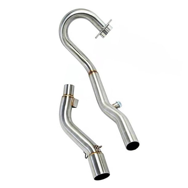 Tubo de medio deslizable frontal medio de material acero inoxidable 51mm apto para Crf250L Rally 12-21 enlace accesorios de tubería sistema de