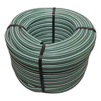 Manguera Pvc Bicolor Tradicional 50Mts 3/4 Pulgadas Dvp Color Verde Oscuro