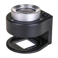 Magideal - Lupa De Lupa 3X, Escritorio De Lupa, Luces, Lámpara Detectora De Dinero De Medición De Lupa De , Para Monedas De De De J