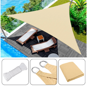 Mundo Shopping - Vela Sombra 4X4X4 Mt Toldos Malla Sombra Triangular