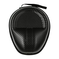 Bothyi - Caja De Auriculares Con Cremallera Suave Portátil Por Transporte Fácil De Transportar Bolsa De Transporte Negro Negro
