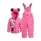 thumbnail image 1 of Traje de nieve rosa de 2 piezas Minnie Mouse para niña Disney, talla 5-6, 1 of 7