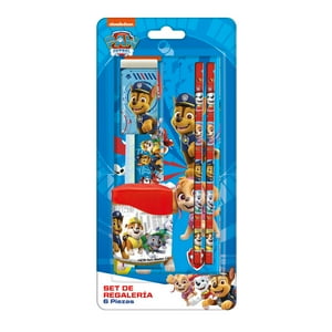 Set Escolar 6 Piezas Paw Patrol