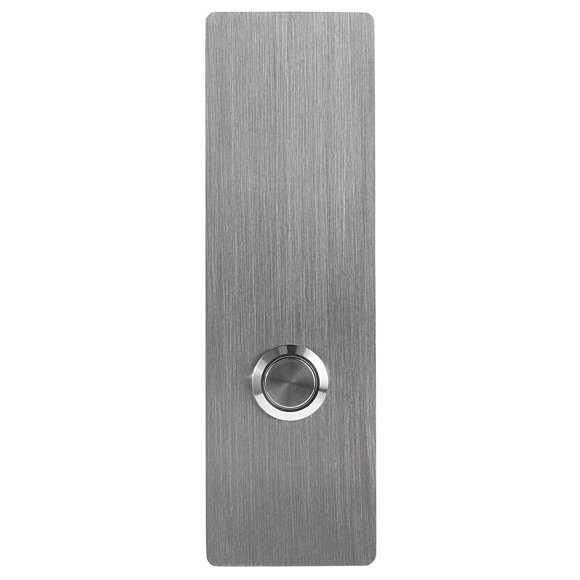 Timbre MSH Modern Acero Inoxidable 3,8 cm x 13 cm