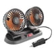 thumbnail image 1 of Ventilador De Coche De Doble Cabeza, Circulador De Aire Silencioso, Cinco Aspas De Ventilador Aptas Para Coche SUV 24V, 1 of 5