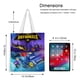thumbnail image 5 of Batwheels Bolso de tela con estampado de lienzo para mujer, bolsa de compras reutilizable y estética, con cremallera interior, regalo para mujer,40*40cm., 5 of 6