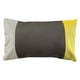 thumbnail image 1 of Funda Cojin Decorativo EcoCuero Cafe Beige Amarillo 50x30, 1 of 3