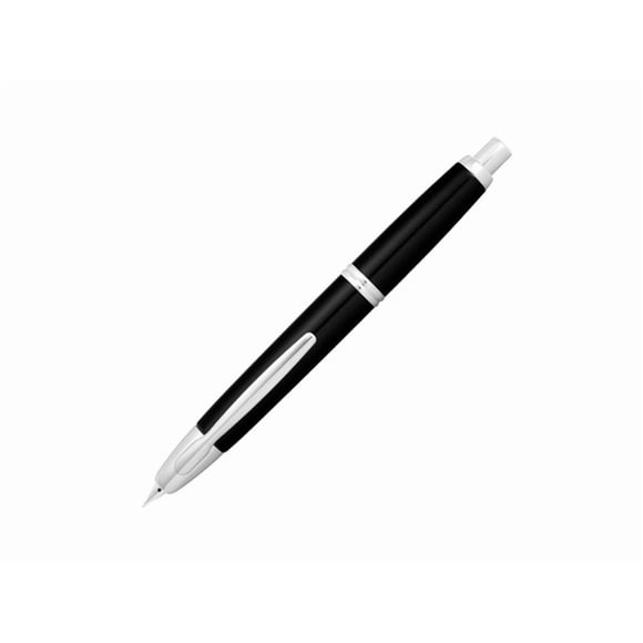 Pluma estilográfica PILOT Vanishing Point Collection negra con rodio