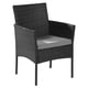 thumbnail image 4 of Set Terraza 4 Piezas Positano Eco Negro, 4 of 8