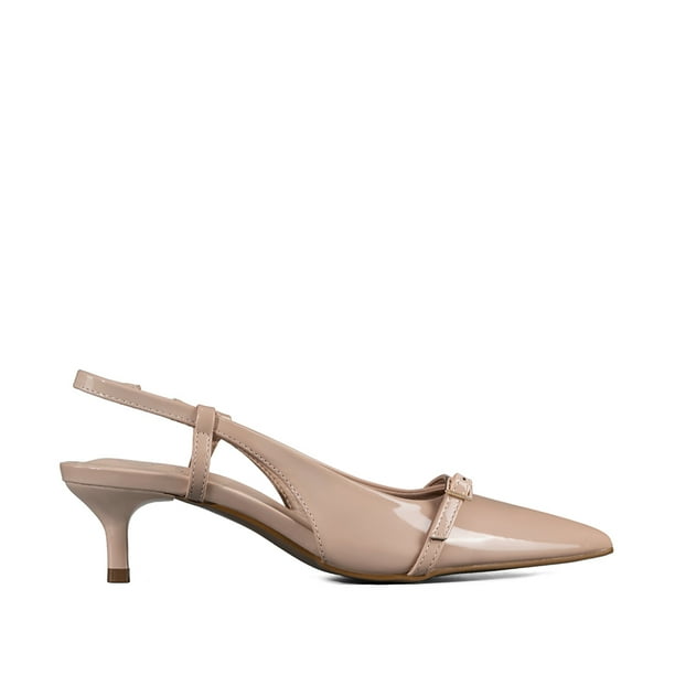 Zapatos Talón Abierto Formal En Punta Mujer Weide QIU356B