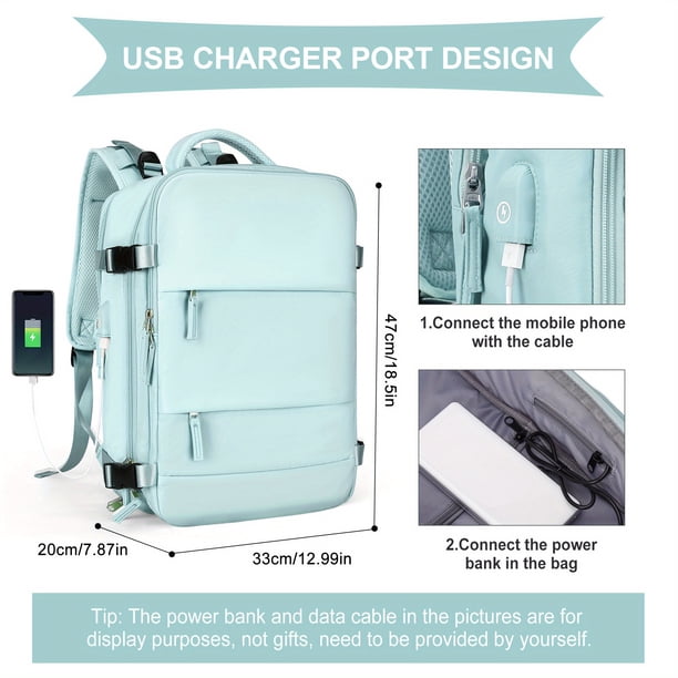 Travel in Style with our Large Waterproof Backpack for Women - Perfect for Hiking, School, and More!