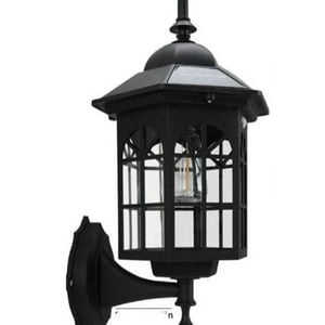 Casa Pagoda - 2 Luces De Pared Solares Retro Con Sensor Decora Vintage