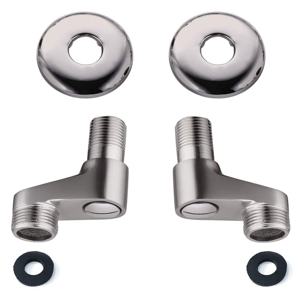 Adaptador de grifo para bañera y bañera con forma de garra para montaje en pared Aolemi, paquete de 2