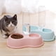 thumbnail image 3 of Cuenco 2 en 1 para mascotas con bebedero: cuencos dobles para mascotas, juego de comedero y bebedero para perros, comedero automático para gatos con dispensador de agua., 3 of 5