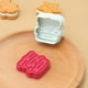 thumbnail image 1 of 1pc, Chinese Character Cookie Plunger Cutter, FU LU SHOU XI WANG CAI Cookie Cutters, Fortune Lucky Cookie Stamp, Blessing Greeting Fondant Mold, Baking Tools, Kitchen Gadgets, Kitchen Accessories, Ho, 1 of 5