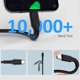 thumbnail image 4 of Cable USB Umefly de 15 cm, carga rápida 3A, paquete de 5, 4 of 9